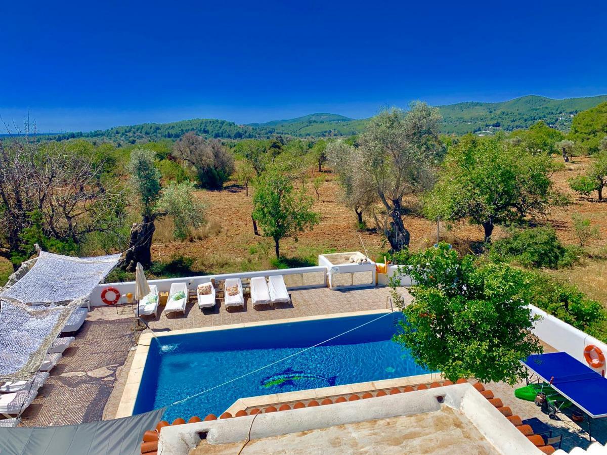 Little Cozy House With Big Pool 10X5 And Wifi In Ibiza Villa Santa Eulalia del Río Exterior foto